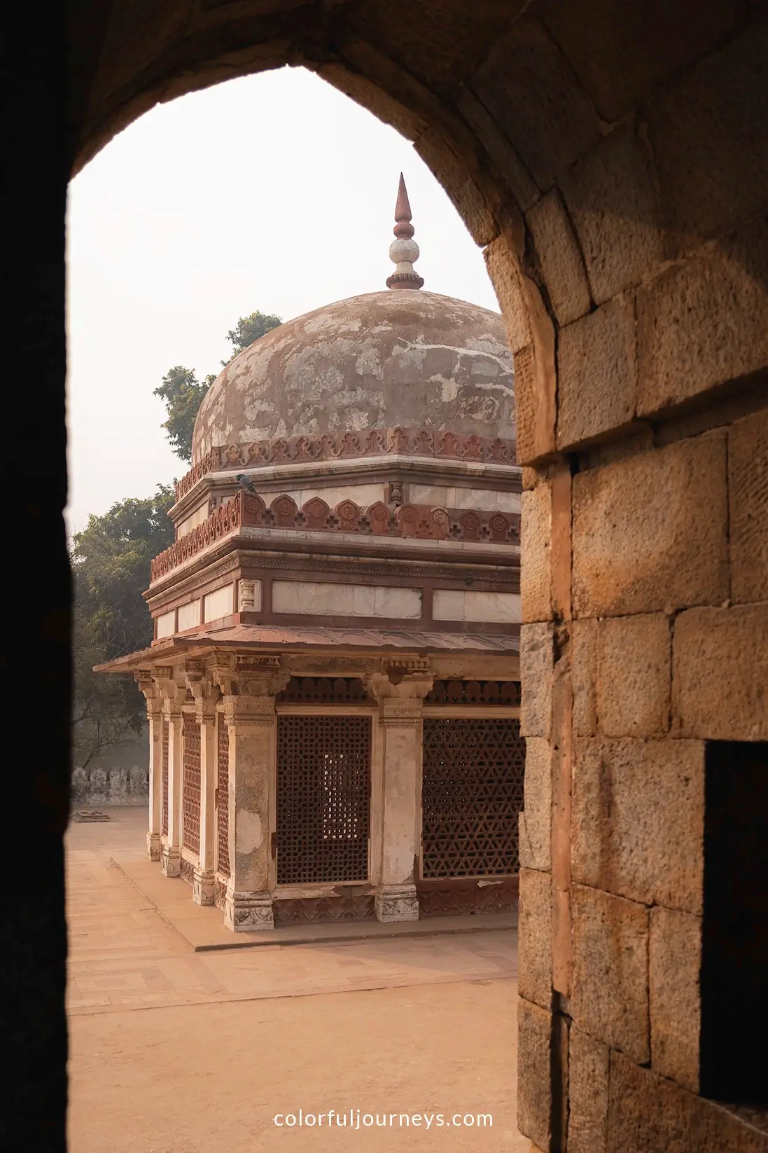 Qutub Minar complex in Delhi, India