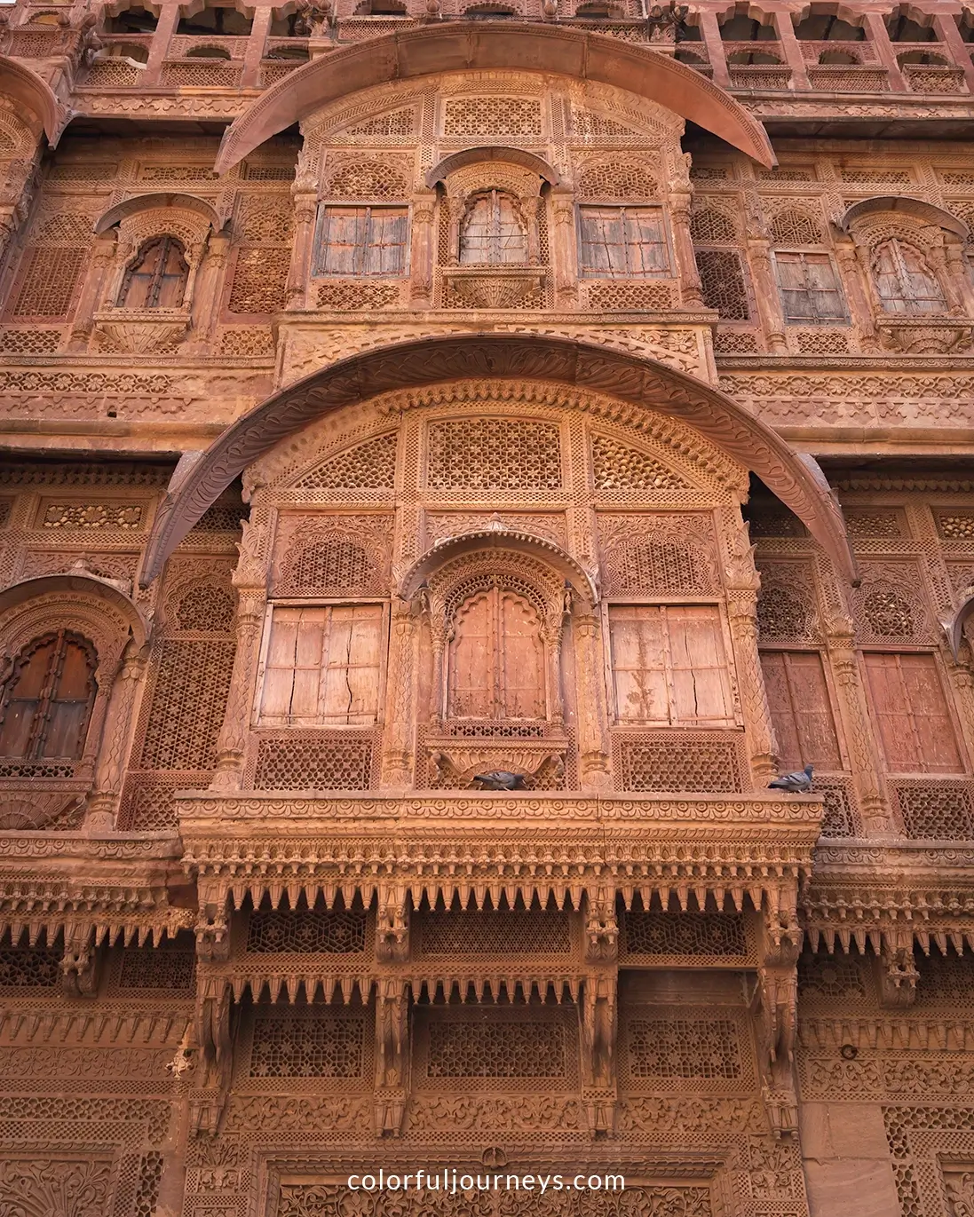 Mehrangarh Fort in Jodhpur, India
