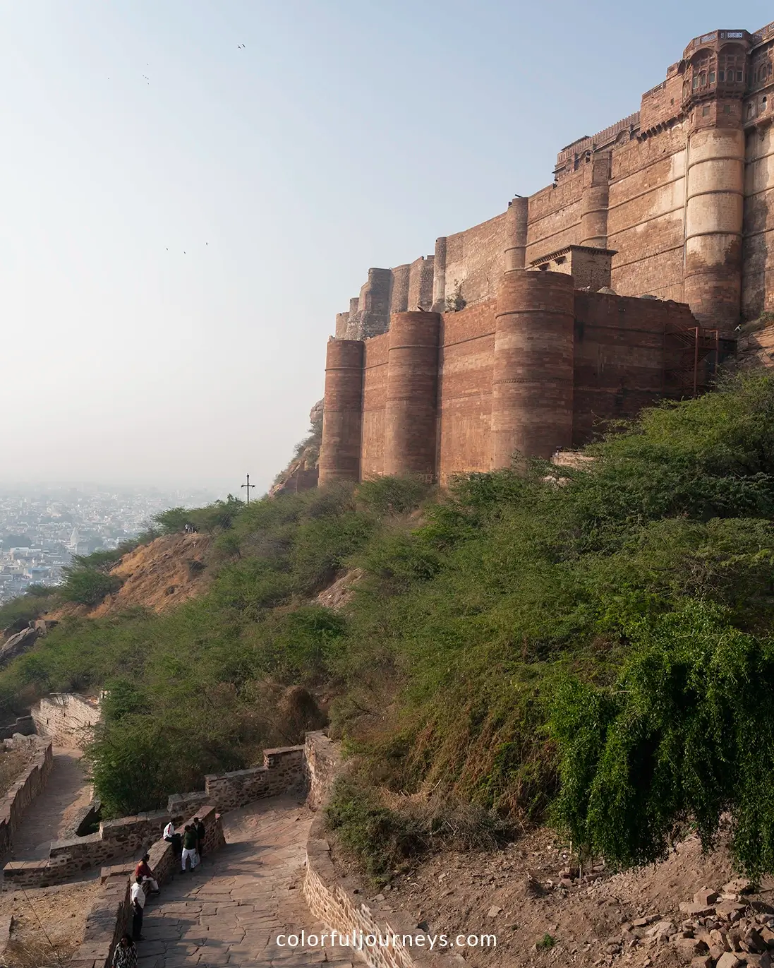 Mehrangarh Fort in Jodhpur, India