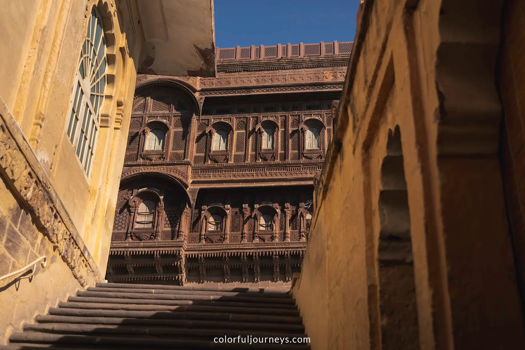 Mehrangarh Fort in Jodhpur, India
