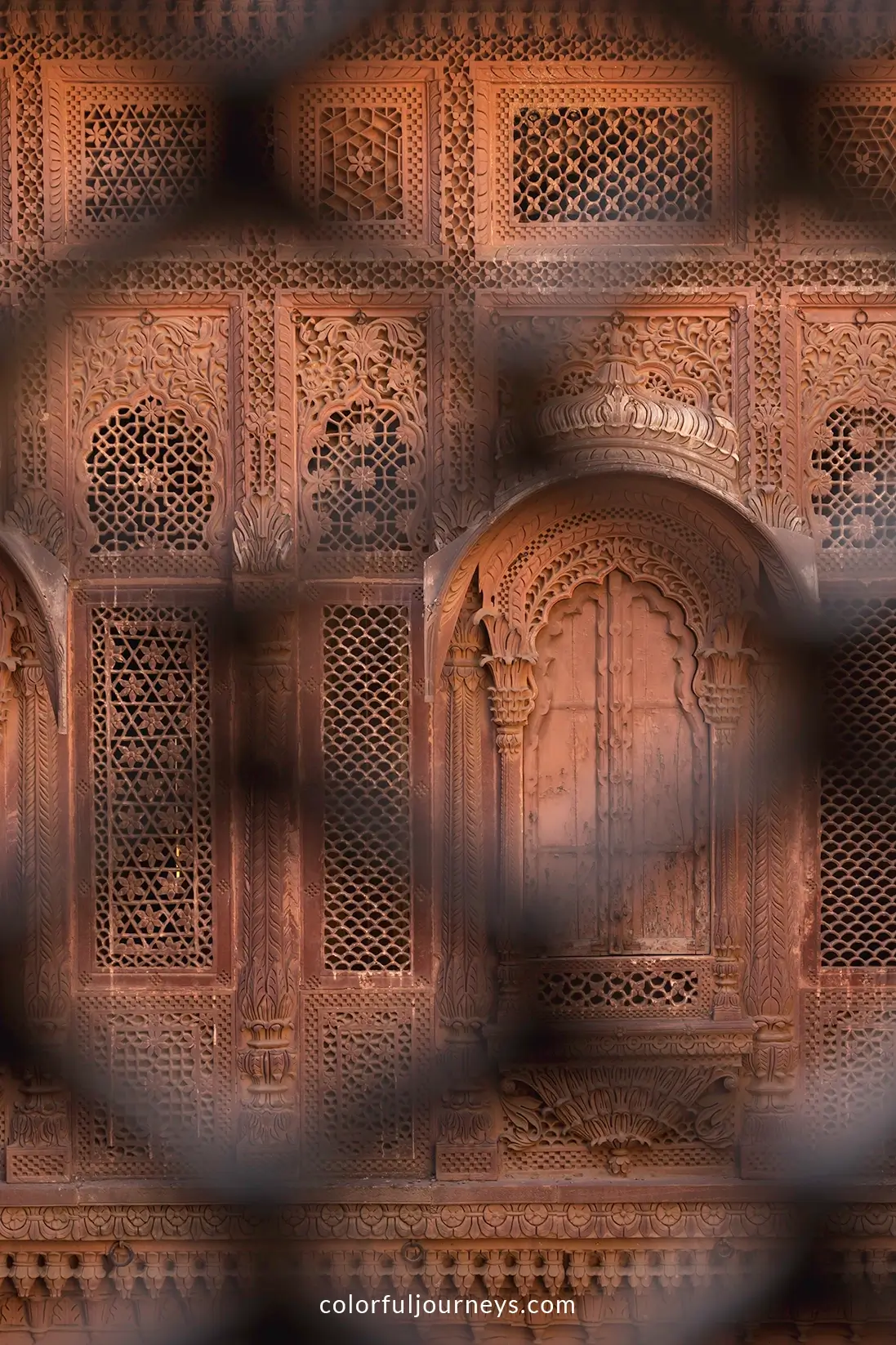 Zanana Deodi at Mehrangarh Fort in Jodhpur, India