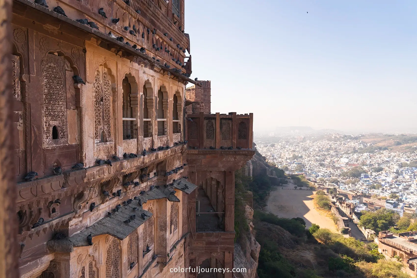 Mehrangarh Fort in Jodhpur, India