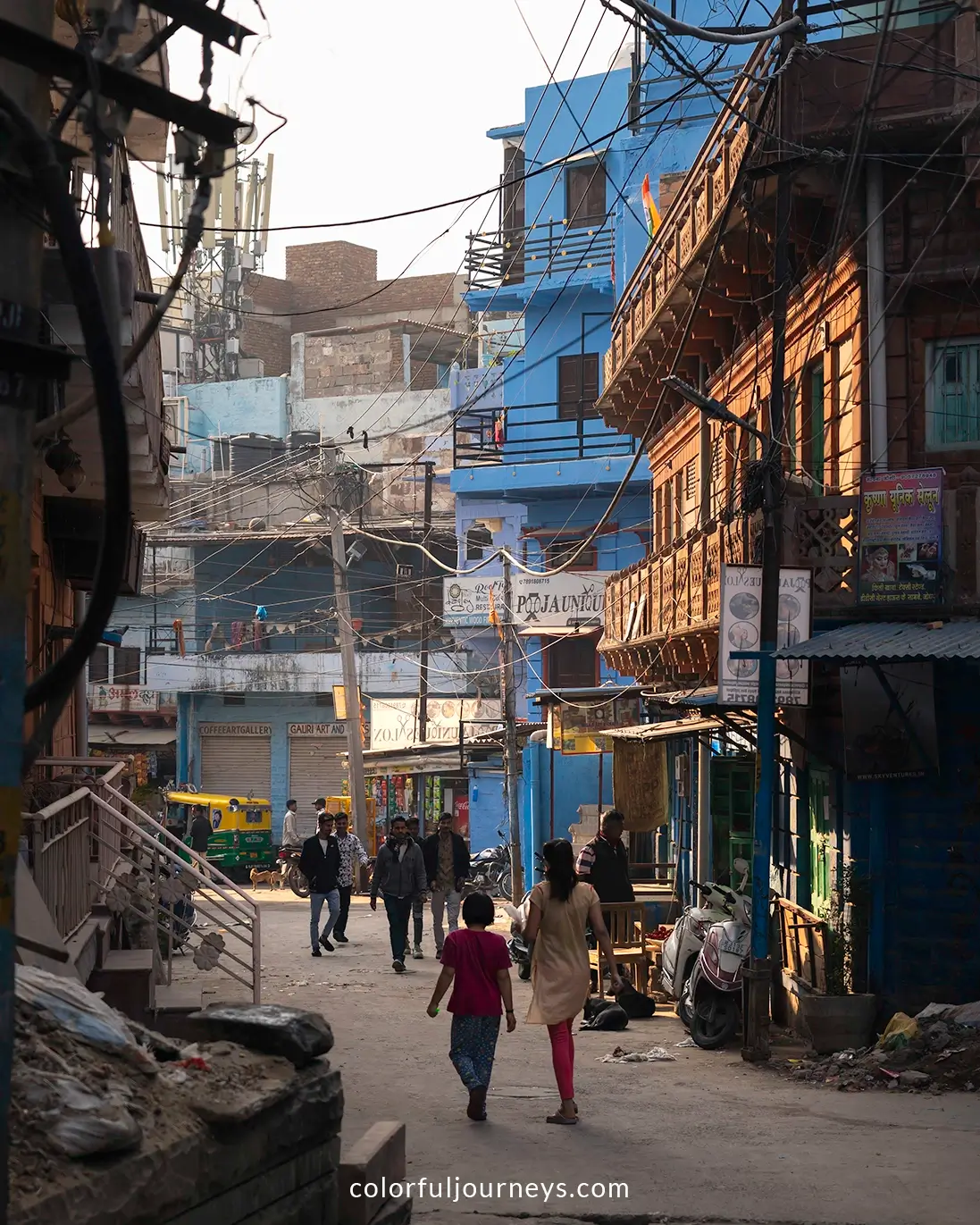 Streets of  Jodhpur, India