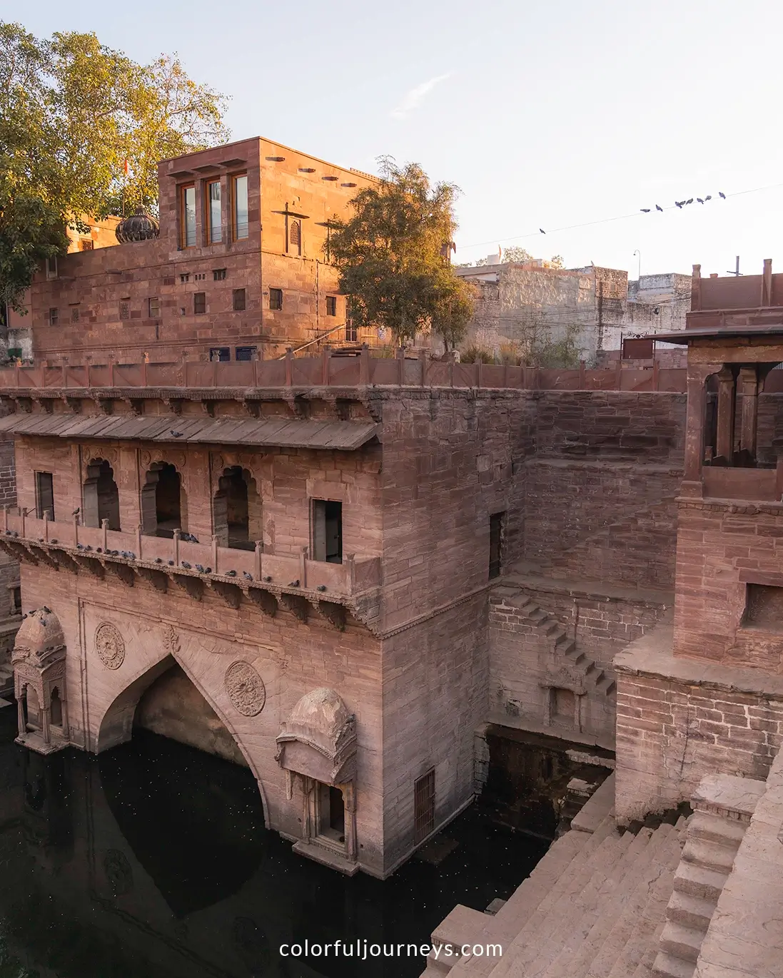 A stepwell in Jodhpur, India