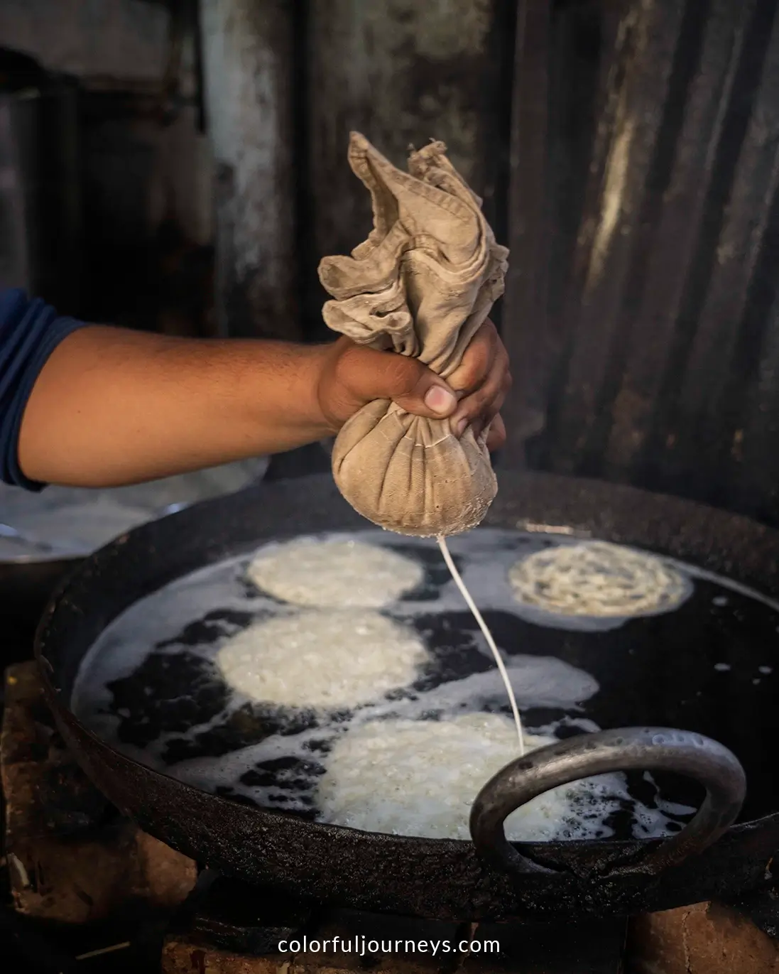 A jalebiwala shop in Jodhpur, India