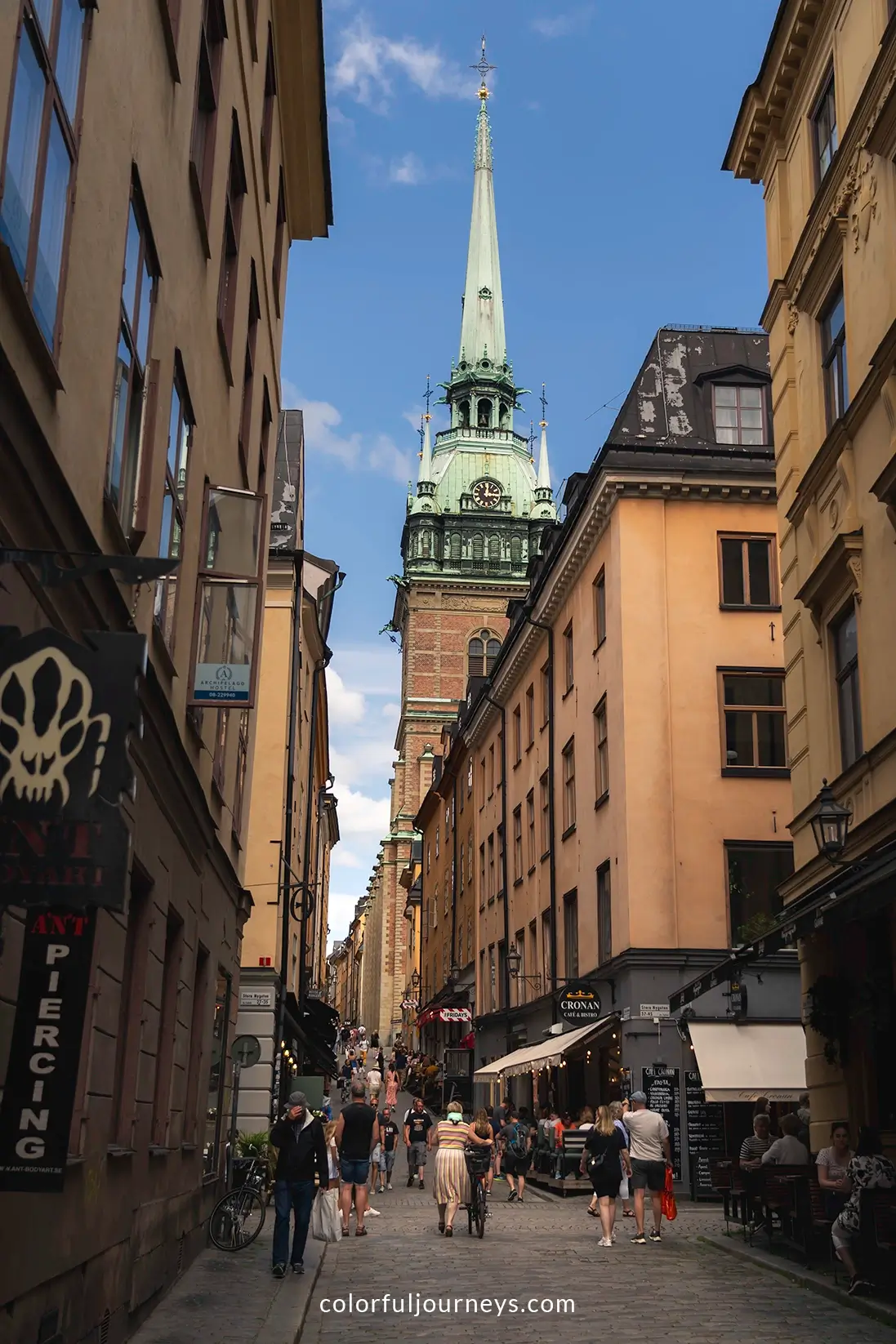 Gamla Stan in Stockholm, Sweden