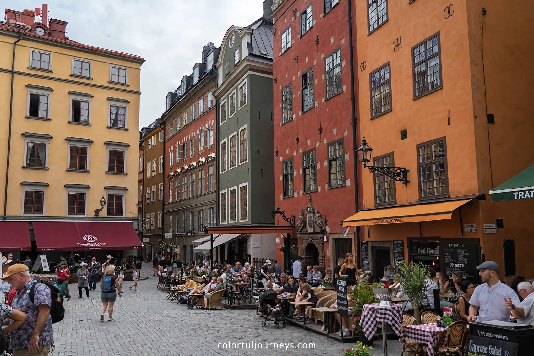 Stortorget squar in Gamla Stan, Stockholm