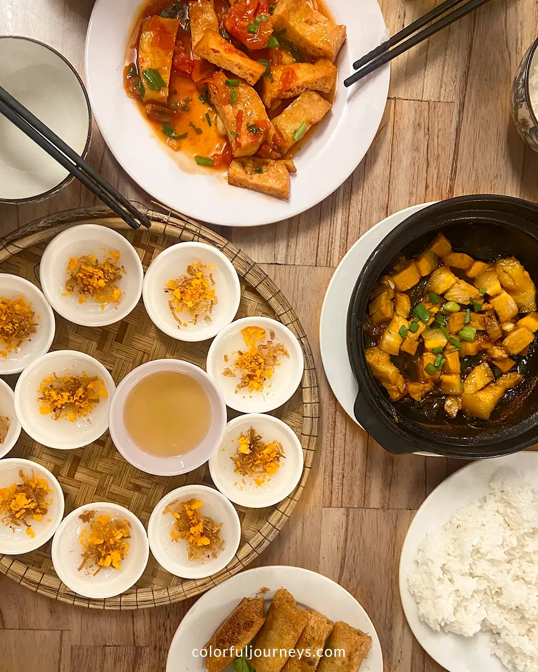 Food in Hue, Vietnam