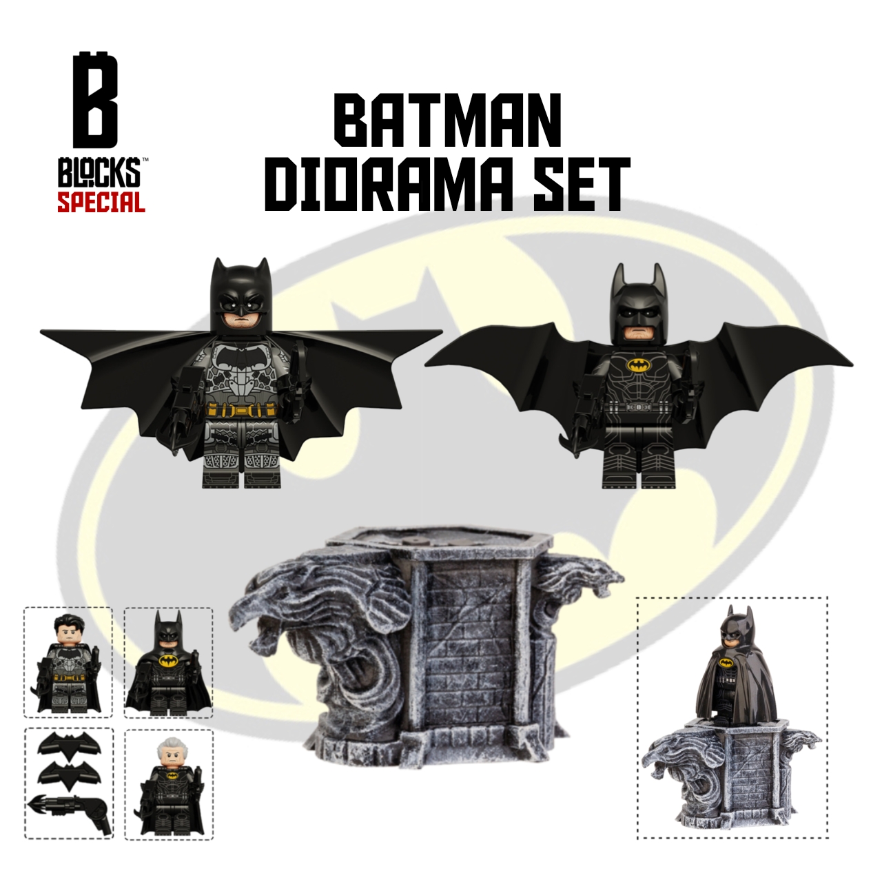 Batman Diorama Set