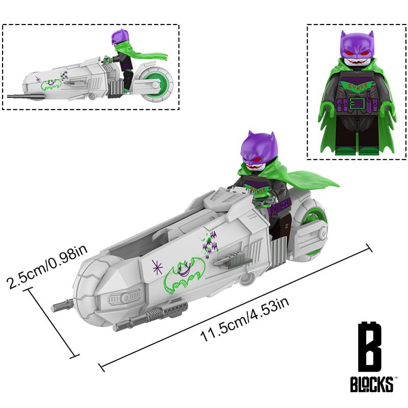 Batmobile white [Joker ver.]