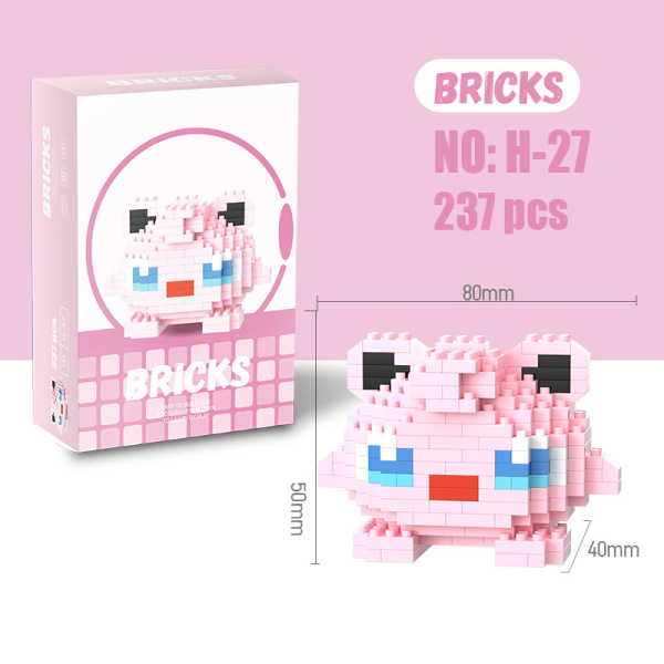 Jigglypuff MINI Bricks