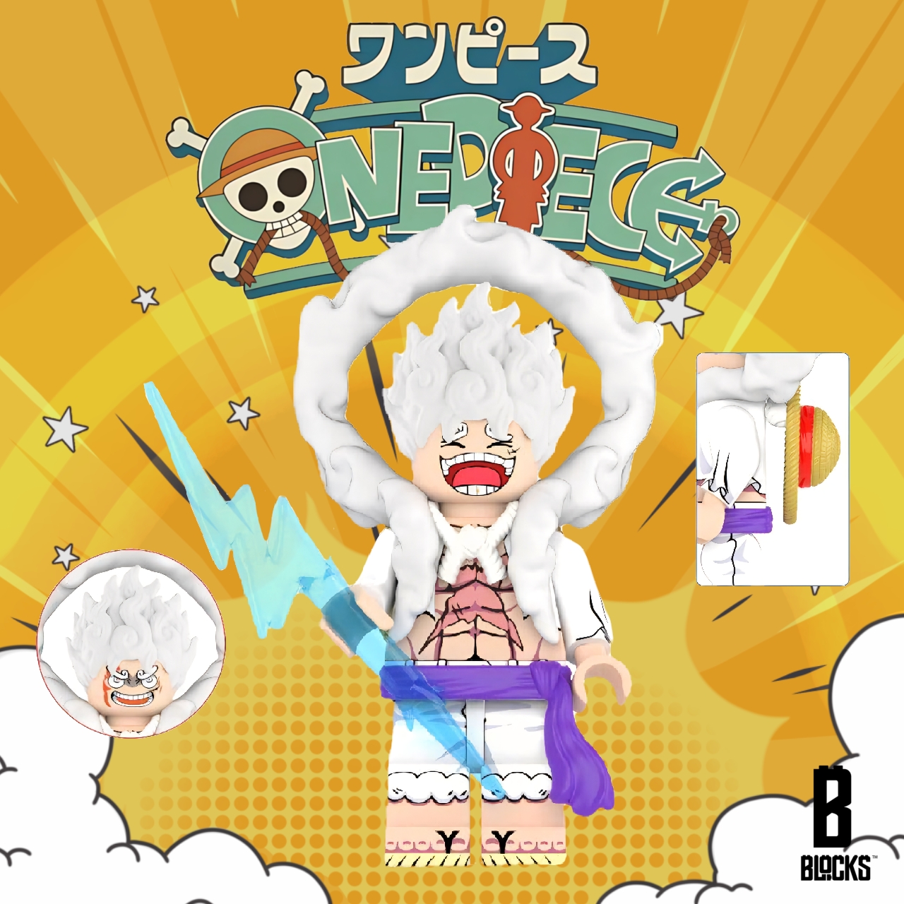 Nika Luffy white (dy)