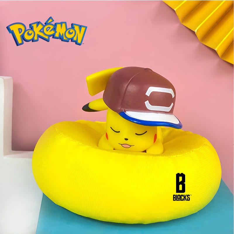 Sleeping Ash's Pikachu