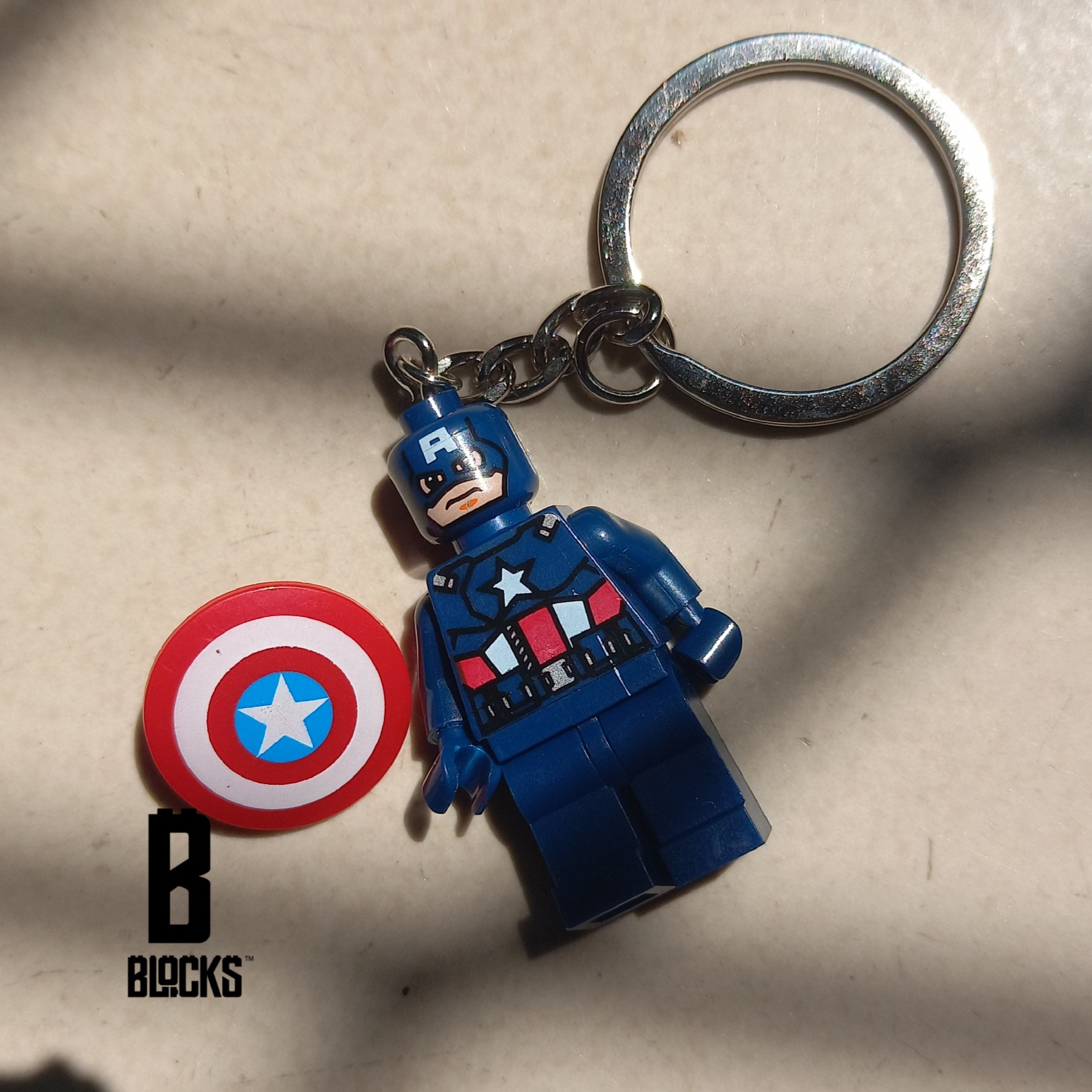 Captain America Keyring 