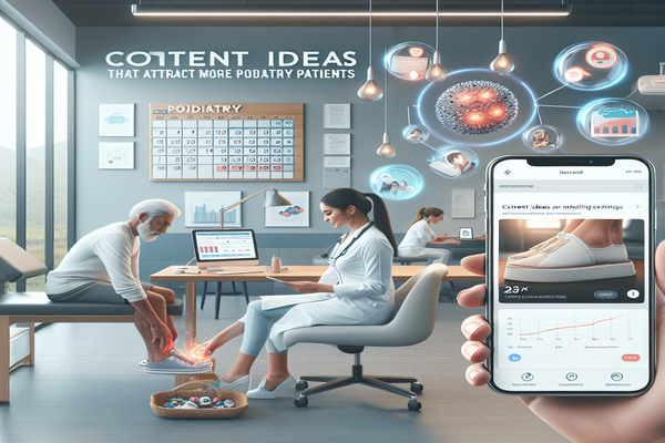 Content Ideas That Attract More Podiatry Patients