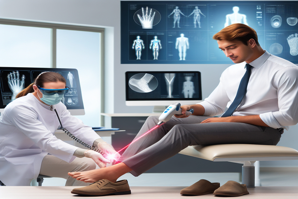 Using Laser Therapy to Support Wound Healing in Podiatry Clinics