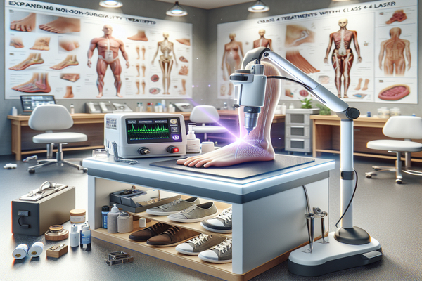 Expanding Non-Surgical Podiatry Treatments with Class 4 Laser