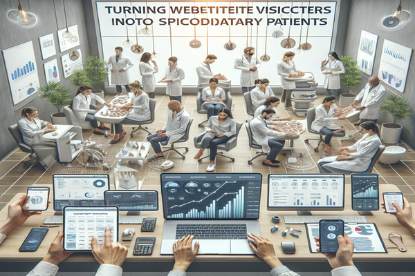 Turning Website Visitors into Podiatry Patients