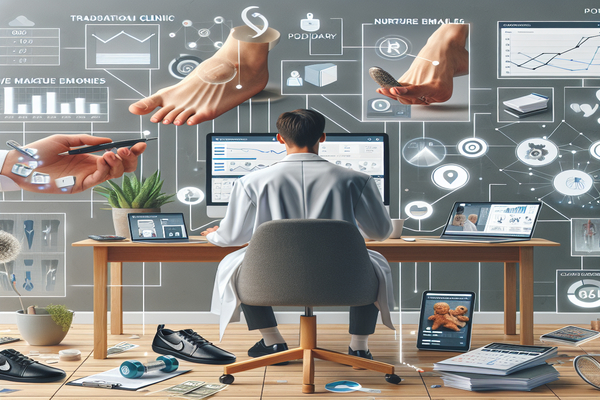 Transactional vs. Nurture Emails in Podiatry Marketing