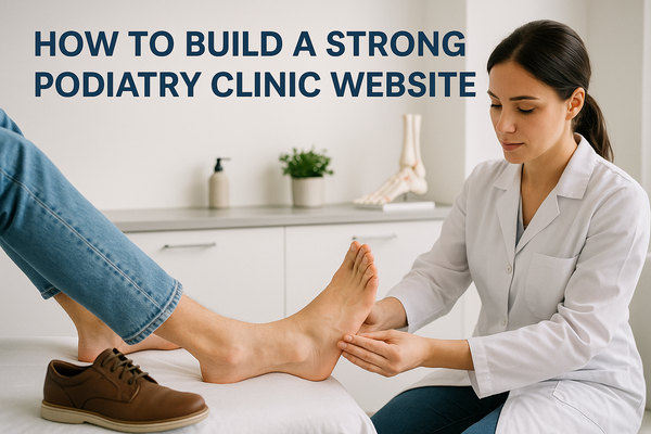 How to Build a Strong Podiatry Clinic Website