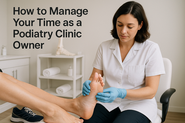 How to Manage Your Time as a Podiatry Clinic Owner