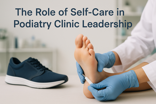 The Role of Self-Care in Podiatry Clinic Leadership