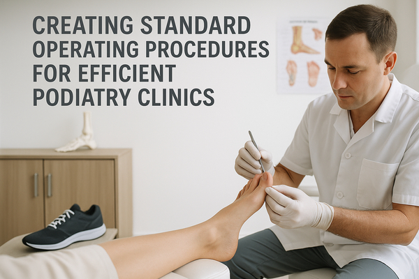 Creating Standard Operating Procedures for Efficient Podiatry Clinics
