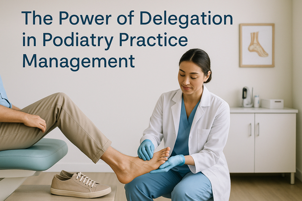 The Power of Delegation in Podiatry Practice Management
