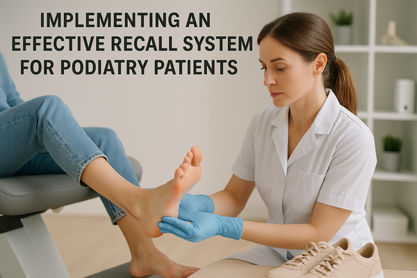 Image for Implementing an Effective Recall System for Podiatry Patients