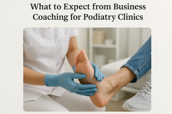 What to Expect from Business Coaching for Podiatry Clinics