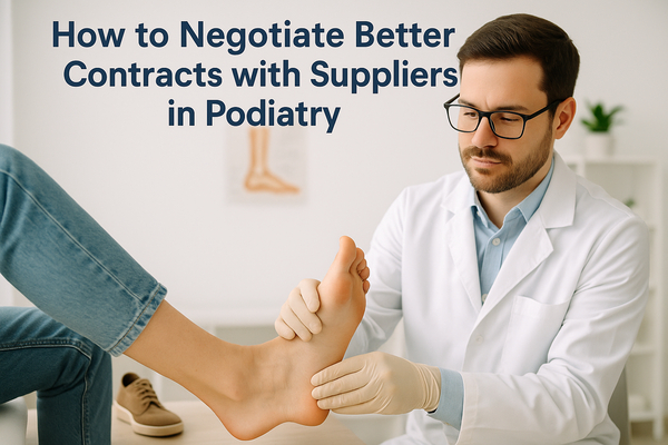 How to Negotiate Better Contracts with Suppliers in Podiatry