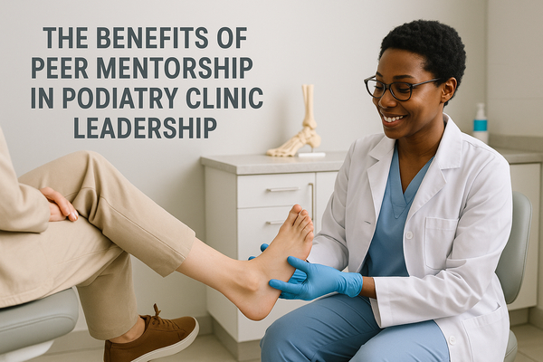 The Benefits of Peer Mentorship in Podiatry Clinic Leadership