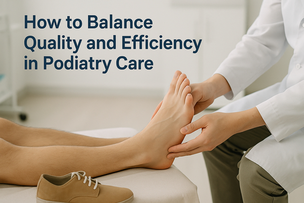 How to Balance Quality and Efficiency in Podiatry Care