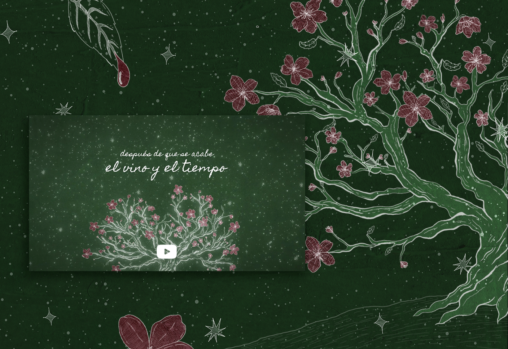 El Vino y el Tiempo: Illustrations and Art Direction