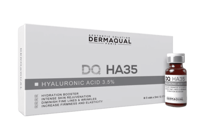 DQ HA35 | Ultra-Concentrated Hyaluronic Acid 3.5% Booster - An intensive hydration booster with a high 3 - NEES Medical Lahore