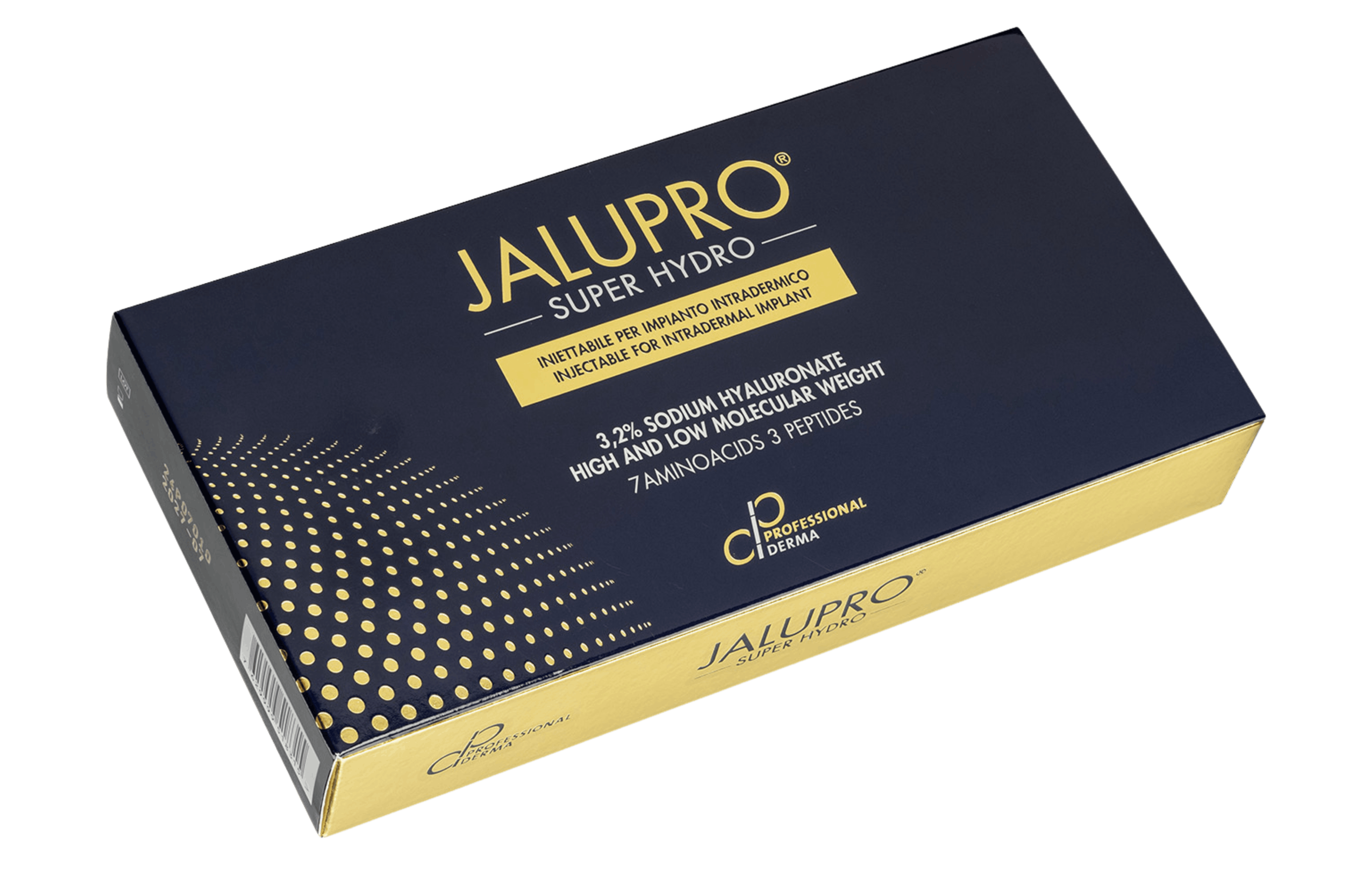 Jalupro Super Hydro 2.5 ml injectable pack with dual-weight HA, amino acids and peptides — alternate catalogue view