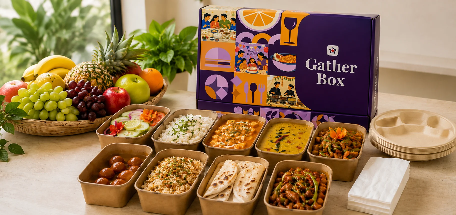 GatherBox catering background