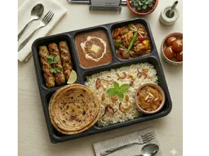 Chicken kabab meal