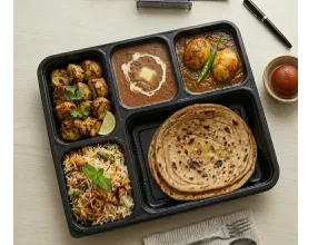 Fish tikka meal