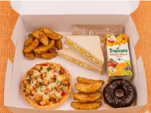Sandwich & pizza box