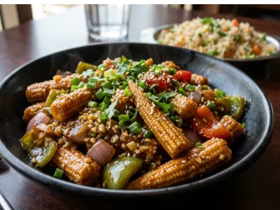 Baby Corn Manchurian