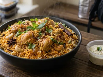 Hyderabadi Chicken Biriyani