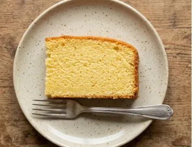 Plain cake eggless 