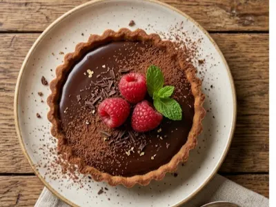 Chocolate tart