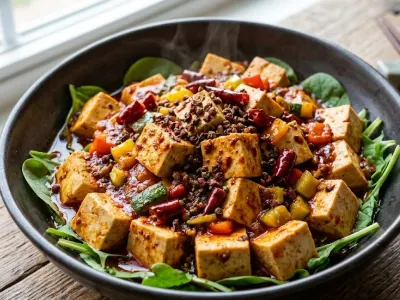Sichuan Spicy Tofu-Jain