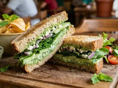Mint Mayo sandwich 