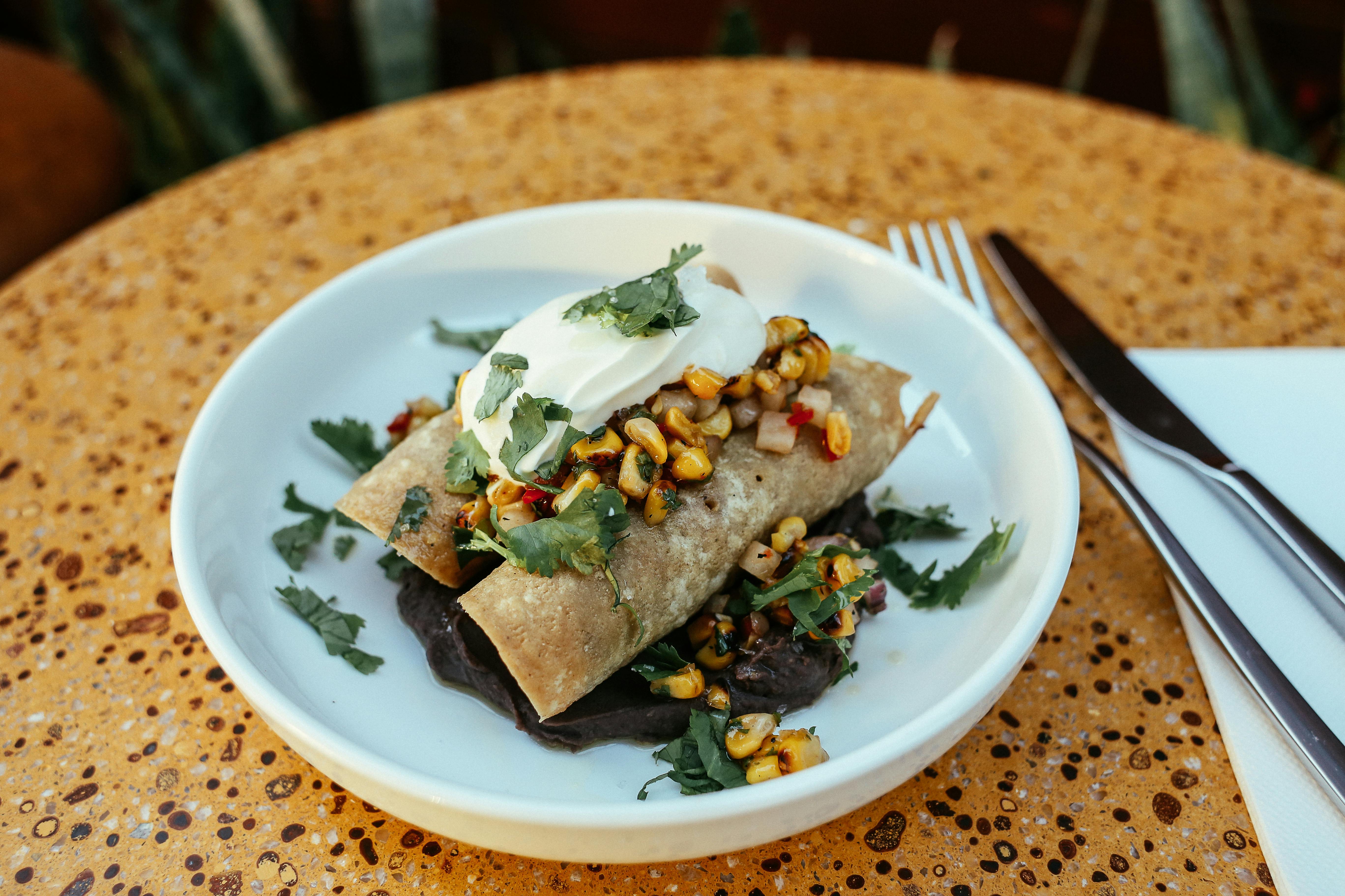 Enchiladas verdes