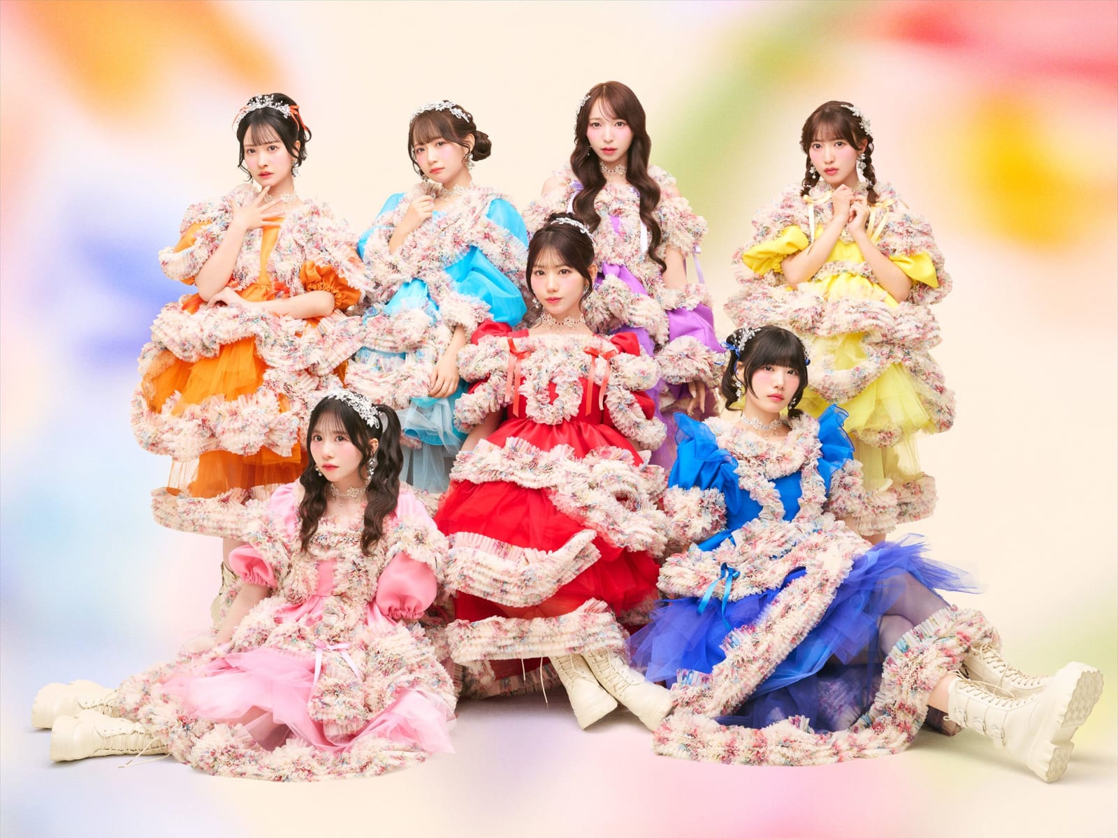 【SWEET STEADY】3rdシングル『SWEET STEP』発売記念リリースイベント @セブンパークアリオ柏 屋外スマイルパーク の画像 1
