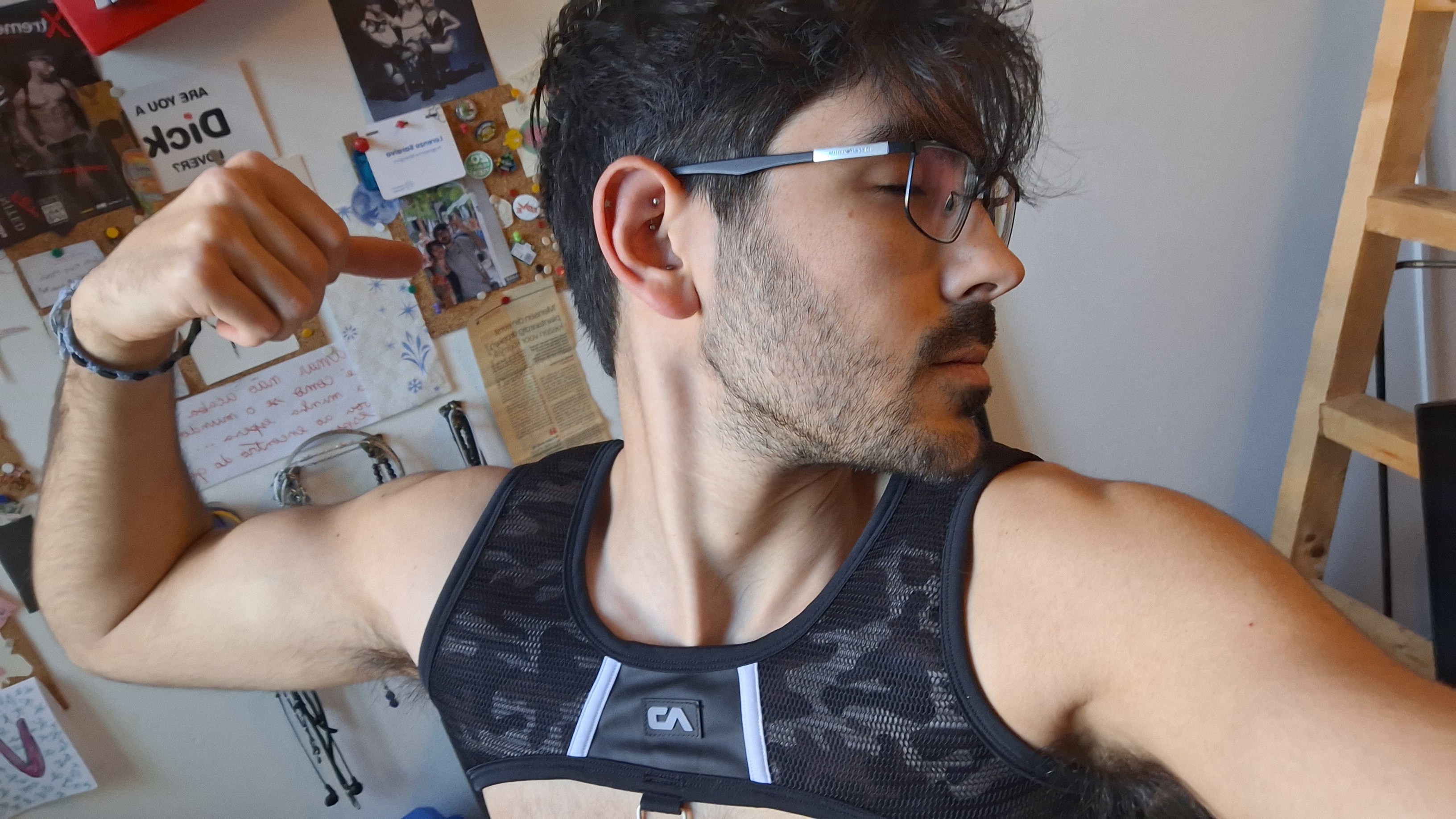Black cotton briefs