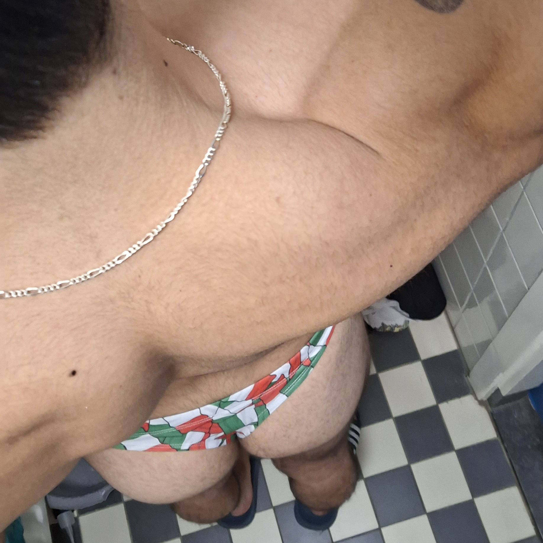 Italian flag thong